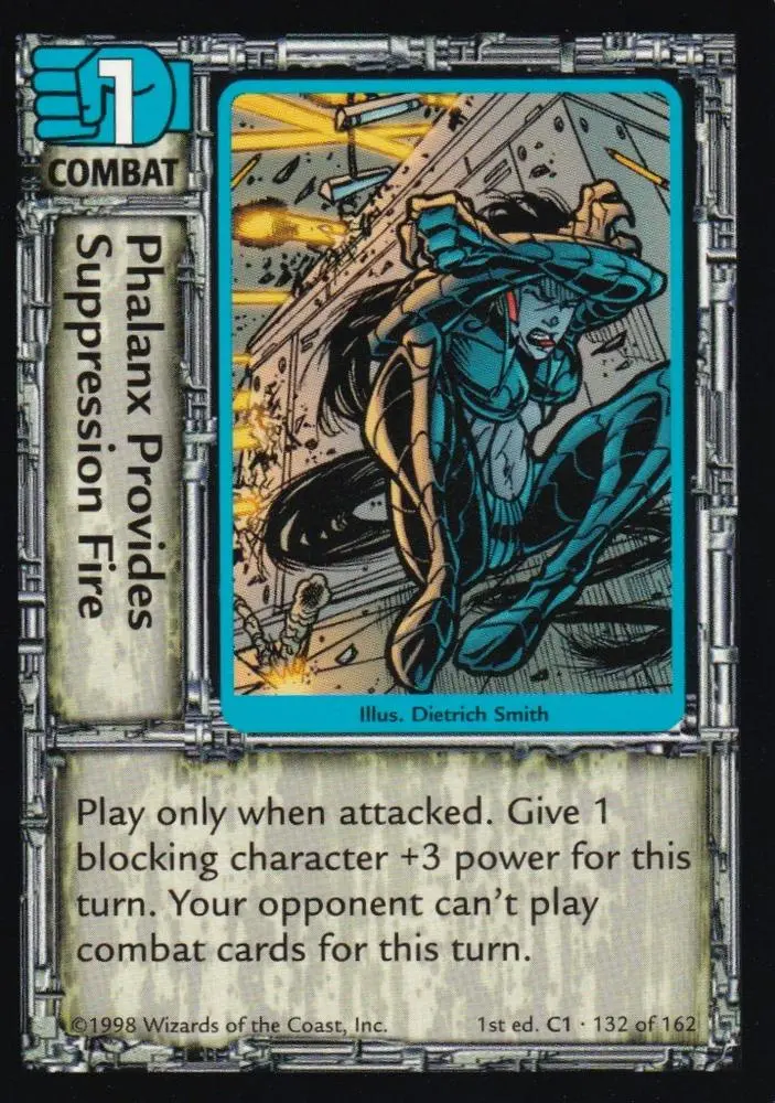 Phalanx Provides Suppression Fire